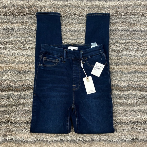 Good American Good Legs Skinny Jeans Sz 2 NWT | Good American Skinny Jeans NWT - Picture 1 of 14